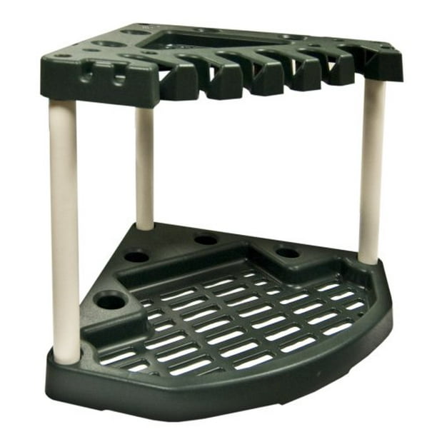 Tool Stand Corner Rack Yard Garage Garden Storage 30-Slots Holder Large Base Tool Stand Corner Rack Yard Garage Garden Storage 30-Slots Holder Large Base